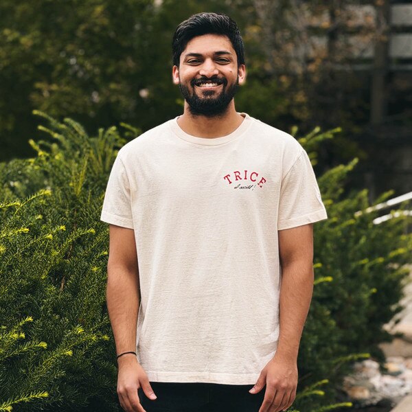 Homefield Trice Legacy Collection Cream Trice Heavy Weight 2-Sided T-Shirt